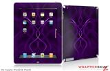 iPad Skin Abstract 01 Purple (fits iPad 2 through iPad 4)