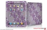 iPad Skin Victorian Design Purple (fits iPad 2 through iPad 4)