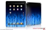 iPad Skin Fire Blue (fits iPad 2 through iPad 4)
