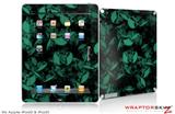 iPad Skin Skulls Confetti Seafoam Green (fits iPad 2 through iPad 4)