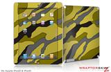 iPad Skin Camouflage Yellow (fits iPad 2 through iPad 4)