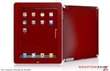 iPad Skin Solids Collection Red Dark (fits iPad 2 through iPad 4)
