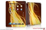 iPad Skin Mystic Vortex Yellow (fits iPad 2 through iPad 4)