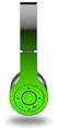 WraptorSkinz Skin Decal Wrap compatible with Original Beats Wireless Headphones Smooth Fades Green Black Skin Only (HEADPHONES NOT INCLUDED)