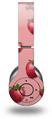 WraptorSkinz Skin Decal Wrap compatible with Original Beats Wireless Headphones Strawberries on Pink Skin Only (HEADPHONES NOT INCLUDED)