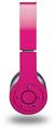 WraptorSkinz Skin Decal Wrap compatible with Original Beats Wireless Headphones Solids Collection Fushia Skin Only (HEADPHONES NOT INCLUDED)