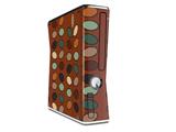 Leafy Decal Style Skin for XBOX 360 Slim Vertical