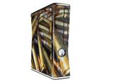 Bullets Decal Style Skin for XBOX 360 Slim Vertical