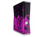 HEX Hot Pink Decal Style Skin for XBOX 360 Slim Vertical