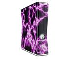 Electrify Hot Pink Decal Style Skin for XBOX 360 Slim Vertical