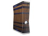 Wooden Barrel Decal Style Skin for XBOX 360 Slim Vertical