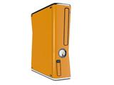 Solids Collection Orange Decal Style Skin for XBOX 360 Slim Vertical