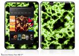 Electrify Green Decal Style Skin fits 2012 Amazon Kindle Fire HD 7 inch