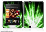 Lightning Green Decal Style Skin fits 2012 Amazon Kindle Fire HD 7 inch