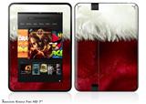 Christmas Stocking Decal Style Skin fits 2012 Amazon Kindle Fire HD 7 inch