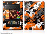 Halloween Ghosts Decal Style Skin fits 2012 Amazon Kindle Fire HD 7 inch