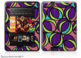 Crazy Dots 01 Decal Style Skin fits 2012 Amazon Kindle Fire HD 7 inch