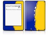 Ripped Colors Blue Yellow - Decal Style Skin fits Amazon Kindle Paperwhite (Original)