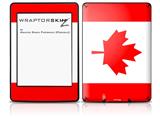 Canadian Canada Flag - Decal Style Skin fits Amazon Kindle Paperwhite (Original)