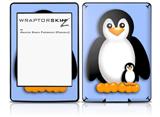 Penguins on Blue - Decal Style Skin fits Amazon Kindle Paperwhite (Original)