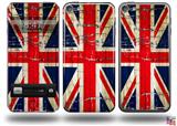 Painted Faded and Cracked Union Jack British Flag Decal Style Vinyl Skin - fits Apple iPod Touch 5G (IPOD NOT INCLUDED)