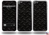 Diamond Plate Metal 02 Black Decal Style Vinyl Skin - fits Apple iPod Touch 5G (IPOD NOT INCLUDED)