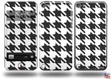 Houndstooth Dark Gray Decal Style Vinyl Skin - fits Apple iPod Touch 5G (IPOD NOT INCLUDED)