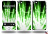 Lightning Green Decal Style Vinyl Skin - fits Apple iPod Touch 5G (IPOD NOT INCLUDED)