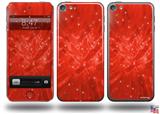 Stardust Red Decal Style Vinyl Skin - fits Apple iPod Touch 5G (IPOD NOT INCLUDED)
