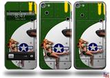 WWII Bomber War Plane Pin Up Girl Decal Style Vinyl Skin - fits Apple iPod Touch 5G (IPOD NOT INCLUDED)