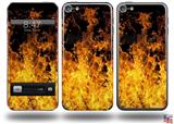 Open Fire Decal Style Vinyl Skin - fits Apple iPod Touch 5G (IPOD NOT INCLUDED)