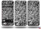 Aluminum Foil Decal Style Vinyl Skin - fits Apple iPod Touch 5G (IPOD NOT INCLUDED)