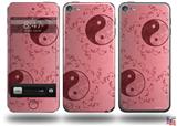 Feminine Yin Yang Red Decal Style Vinyl Skin - fits Apple iPod Touch 5G (IPOD NOT INCLUDED)