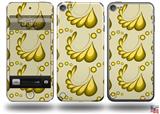 Petals Yellow Decal Style Vinyl Skin - fits Apple iPod Touch 5G (IPOD NOT INCLUDED)