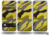 Camouflage Yellow Decal Style Vinyl Skin - fits Apple iPod Touch 5G (IPOD NOT INCLUDED)