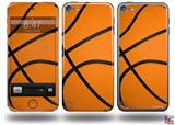 Basketball Decal Style Vinyl Skin - fits Apple iPod Touch 5G (IPOD NOT INCLUDED)