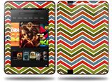 Zig Zag Colors 01 Decal Style Skin fits Amazon Kindle Fire HD 8.9 inch