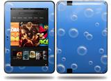 Bubbles Blue Decal Style Skin fits Amazon Kindle Fire HD 8.9 inch