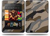 Camouflage Brown Decal Style Skin fits Amazon Kindle Fire HD 8.9 inch