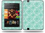 Wavey Seafoam Green Decal Style Skin fits Amazon Kindle Fire HD 8.9 inch