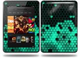 HEX Seafoan Green Decal Style Skin fits Amazon Kindle Fire HD 8.9 inch
