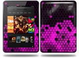 HEX Hot Pink Decal Style Skin fits Amazon Kindle Fire HD 8.9 inch