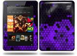 HEX Purple Decal Style Skin fits Amazon Kindle Fire HD 8.9 inch