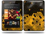 HEX Yellow Decal Style Skin fits Amazon Kindle Fire HD 8.9 inch