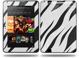 Zebra Skin Decal Style Skin fits Amazon Kindle Fire HD 8.9 inch