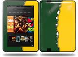 Ripped Colors Green Yellow Decal Style Skin fits Amazon Kindle Fire HD 8.9 inch