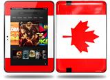 Canadian Canada Flag Decal Style Skin fits Amazon Kindle Fire HD 8.9 inch