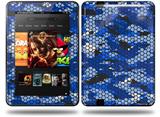 HEX Mesh Camo 01 Blue Bright Decal Style Skin fits Amazon Kindle Fire HD 8.9 inch