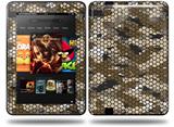 HEX Mesh Camo 01 Brown Decal Style Skin fits Amazon Kindle Fire HD 8.9 inch