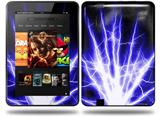 Lightning Blue Decal Style Skin fits Amazon Kindle Fire HD 8.9 inch